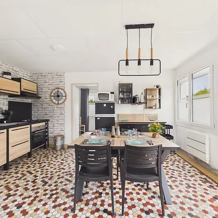 Pour 4 Avec Grand Jardin Apartamento *